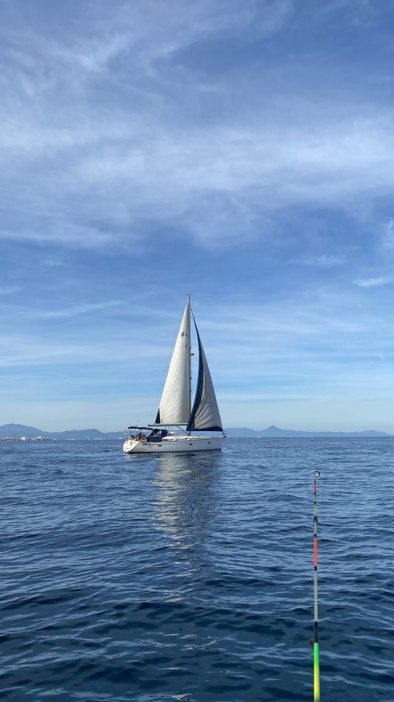 Velero navegando