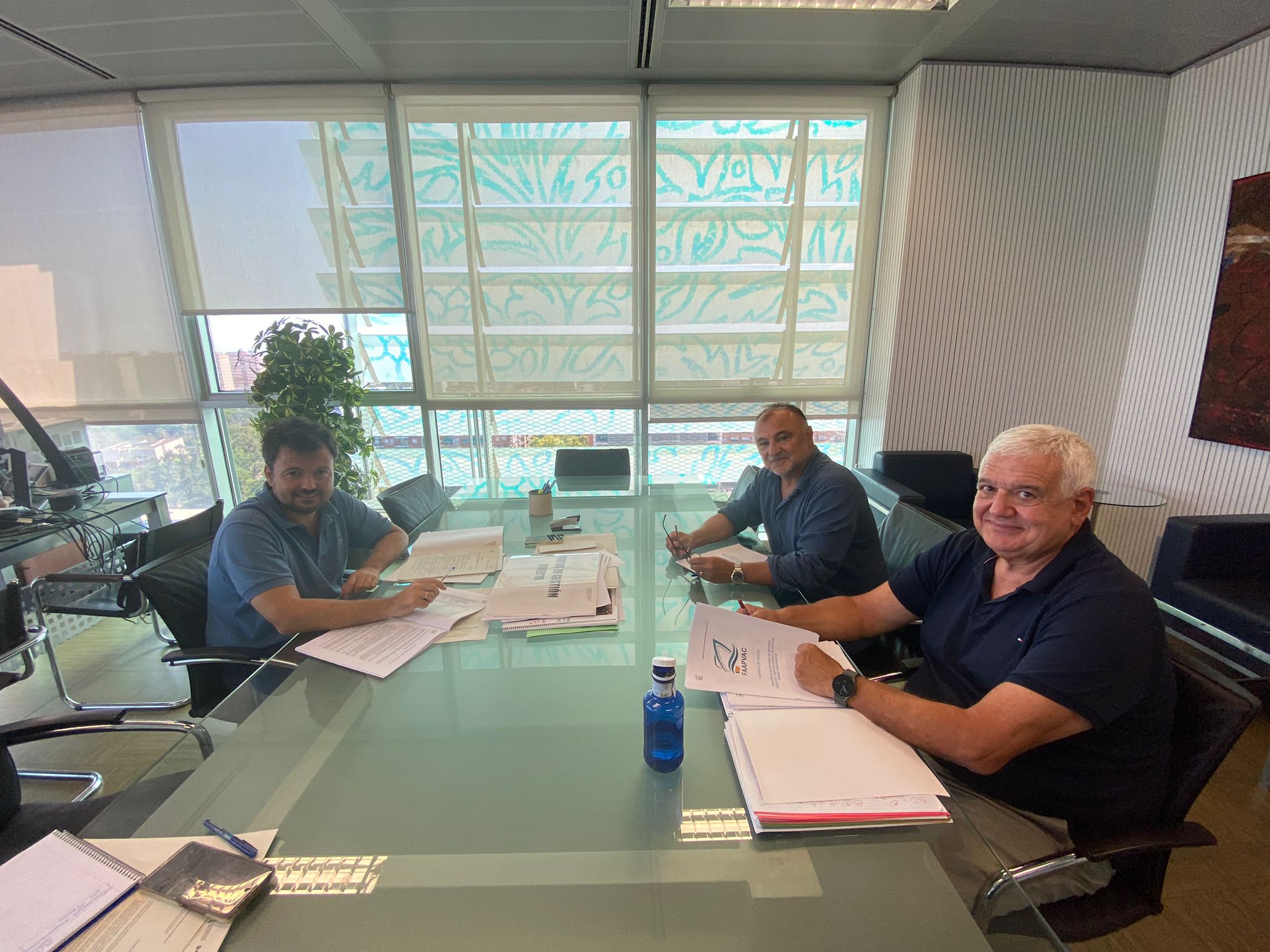 La Federación de Asociaciones de Amarristas Públicos VAC se presenta oficialmente ante la Dirección General de Costas, Puertos y Aeropuertos